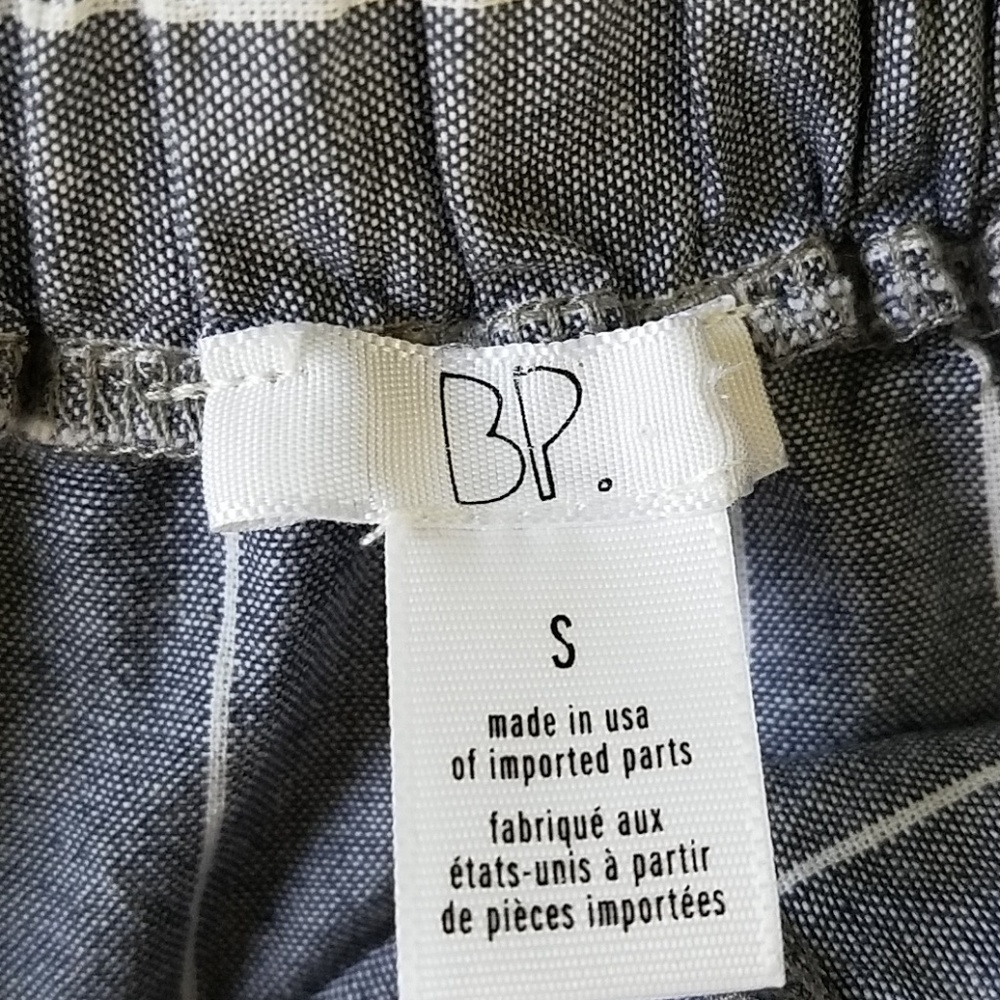 BP Chambray Striped Off Shoulder Top - Picture 3 of 5